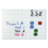 Interchangeable Magnetic Board Accessories, Circles, Blue, 3-4", 20-pack