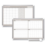 4 Month Planner, 36x24, Aluminum Frame