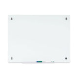 Magnetic Glass Dry Erase Board, 75 X 52 X 2, Opaque White