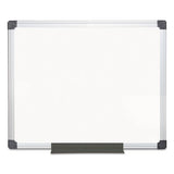 Value Melamine Dry Erase Board, 24 X 36, White, Aluminum Frame
