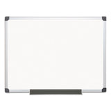 Value Melamine Dry Erase Board, 36 X 48, White, Aluminum Frame