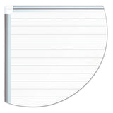 Ruled Planning Board, 48 X 36, White-silver