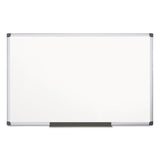 Value Lacquered Steel Magnetic Dry Erase Board, 48 X 96, White, Aluminum Frame