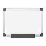 Value Melamine Dry Erase Board, 48 X 96, White, Aluminum Frame