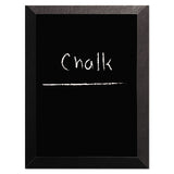 Kamashi Chalk Board, 36 X 24, Black Frame