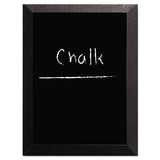 Kamashi Chalk Board, 48 X 36, Black Frame