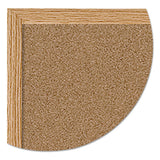 Earth Cork Board, 36 X 48, Wood Frame