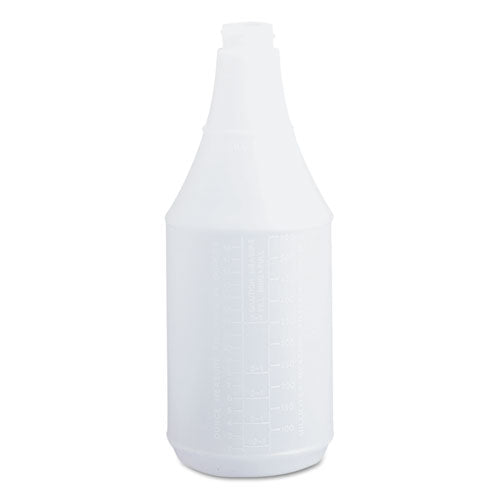 Embossed Spray Bottle, 24 Oz, Clear, 24-carton