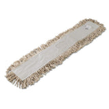 Mop Head, Dust, Cotton, 36 X 3, White