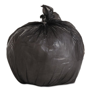 Low-density Waste Can Liners, 4 Gal, 0.35 Mil, 17" X 17", Black, 1,000-carton