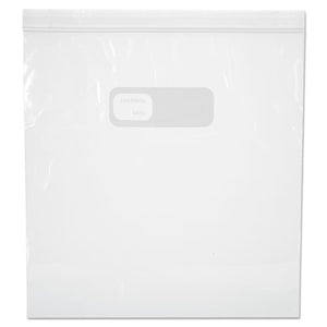 Reclosable Food Storage Bags, 1 Gal, 1.75 Mil, 10.5" X 11", Clear, 250-box