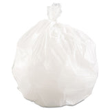 Low-density Waste Can Liners, 16 Gal, 0.4 Mil, 24" X 32", White, 500-carton