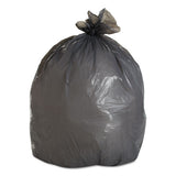 Low-density Waste Can Liners, 30 Gal, 0.95 Mil, 30" X 36", Gray, 100-carton