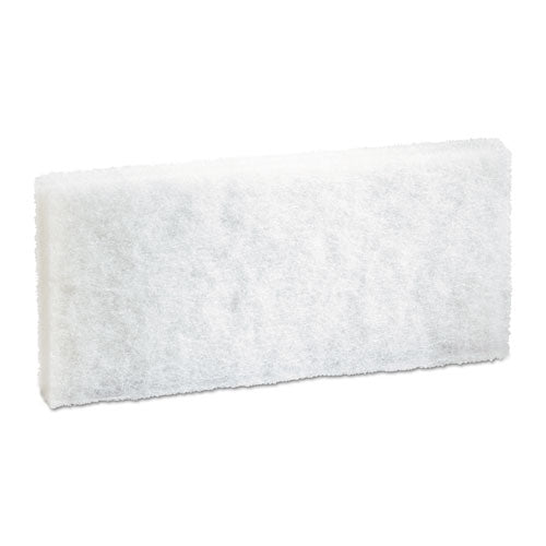 Light-duty White Pad, 4 X 10, 20-carton
