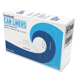 High-density Can Liners, 45 Gal, 19 Microns, 40" X 46", Black, 150-carton