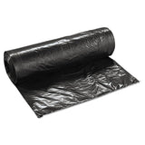 Low-density Waste Can Liners, 56 Gal, 0.6 Mil, 43" X 47", Black, 100-carton