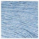 Super Loop Wet Mop Head, Cotton-synthetic Fiber, 5" Headband, Large Size, Blue