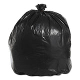 Low Density Repro Can Liners, 45 Gal, 1.6 Mil, 40" X 46", Black, 100-carton