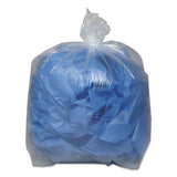 Low Density Repro Can Liners, 33 Gal, 1.1 Mil, 33" X 39", Clear, 100-carton