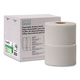 Trapeze Disposable Dusting Sheets, 5" X 125 Ft, White, 250 Sheets-roll, 2 Rolls-carton