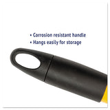 Quick Change Side-latch Plastic Mop Head Handle, 60" Aluminum Handle, Yellow