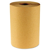 Hardwound Paper Towels, 8" X 350ft, 1-ply Natural, 12 Rolls-carton