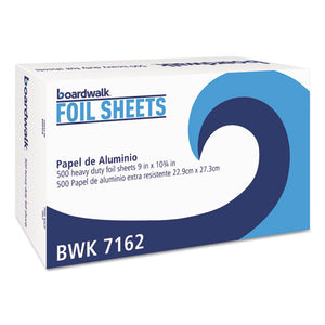 Standard Aluminum Foil Pop-up Sheets, 9" X 10 3-4", 500-box, 6 Boxes-carton