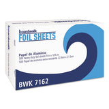 Standard Aluminum Foil Pop-up Sheets, 9" X 10 3-4", 500-box, 6 Boxes-carton