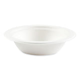 Bagasse Pfas-free Dinnerware, Round Bowl, 12 Oz, Natural, 1,000/carton