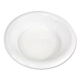 Hi-impact Plastic Dinnerware, Bowl, 10-12 Oz, White, 1000-carton