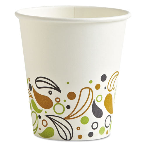 Deerfield Printed Paper Hot Cups, 10 Oz, 20 Cups-sleeve, 50 Sleeves-carton