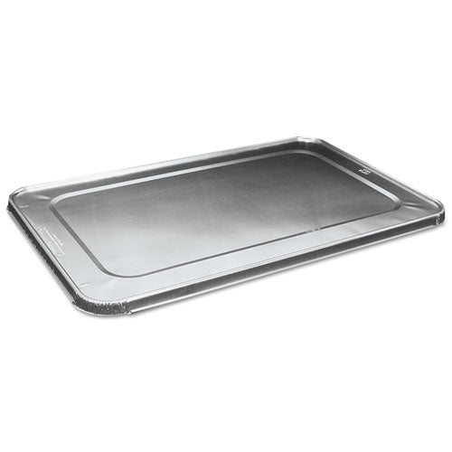 Full Size Aluminum Steam Table Pan Lid, Deep, 50-carton