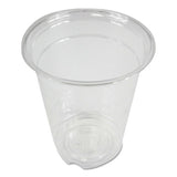 Clear Plastic Cold Cups, 16 Oz, Pet, 20 Cups-sleeve, 50 Sleeves-carton