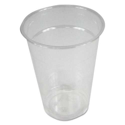 Clear Plastic Cold Cups, 9 Oz, Pet, 20 Cups-sleeve, 50 Sleeves-carton