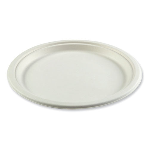Bagasse Pfas-free Dinnerware, Plate, 10