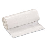 High Density Industrial Can Liners Coreless Rolls, 33 Gal, 16 Microns, 33 X 40, Natural, 10 Rolls Of 25 Bags