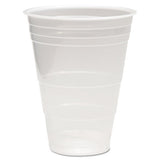 Translucent Plastic Cold Cups, 7 Oz, Polypropylene, 25 Cups-sleeve, 100 Sleeves-carton