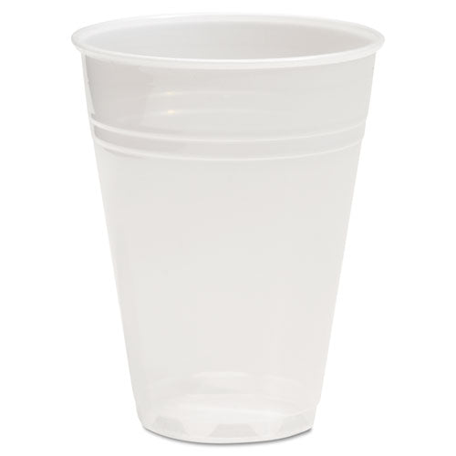 Translucent Plastic Cold Cups, 7 Oz, Polypropylene, 25 Cups-sleeve, 100 Sleeves-carton