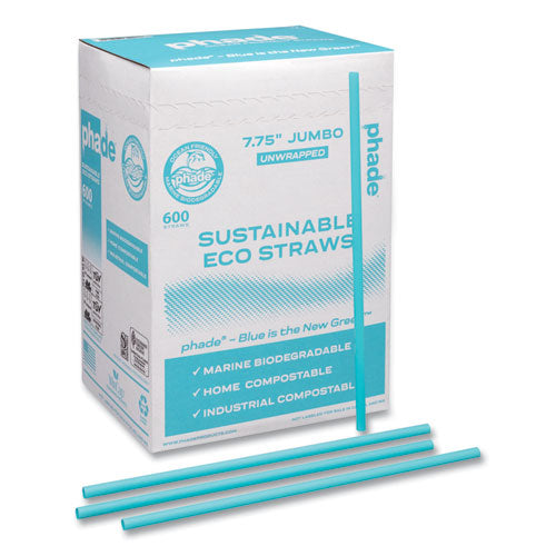 Marine Biodegradable Straws, 7.75