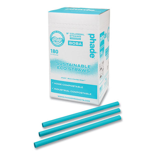 Marine Biodegradable Straws, Boba Straws, 9