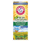 Fresh Scentsations Carpet Odor Eliminator, Island Mist, 30 Oz Box, 6-carton