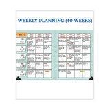 Teacher Planner, Weekly-monthly, Two-page Spread (seven Classes), 11 X 8.5, Multicolor Cover, 2022-2023