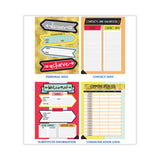 Teacher Planner, Weekly-monthly, Two-page Spread (seven Classes), 11 X 8.5, Multicolor Cover, 2022-2023
