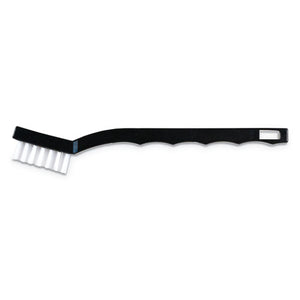 Flo-pac Utility Toothbrush Style Maintenance Brush, Nylon, 7 1-4", Black