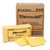 Stretch 'n Dust Cloths, 23 1-4 X 24, Orange-yellow, 20-bag, 5 Bags-carton