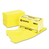 Masslinn Dust Cloths, 24 X 24, Yellow, 150-carton