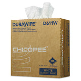 Durawipe Medium-duty Industrial Wipers, 14.6" X 13.7, White, 960-carton