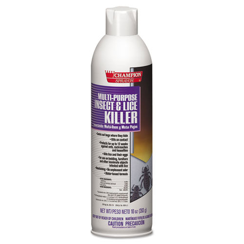 Champion Sprayon Multipurpose Insect And Lice Killer, 10 Oz, Can
