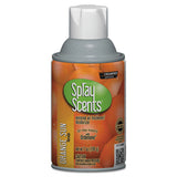 Sprayscents Metered Air Freshener Refill, Orange Sun, 7 Oz Aerosol, 12-carton