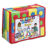 Blocks, Assorted Colors, 68-pack